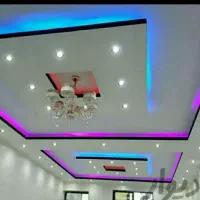 گچکاری گچبری طرح کناف ولکه گیری|خدمات پیشه و مهارت|بندر ماهشهر, |دیوار