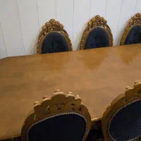 میز ناهارخوری ۱۰ نفره سلطنتی|میز و صندلی غذاخوری|اصفهان, سرتاوه|دیوار