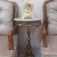 میز تلفن برنز