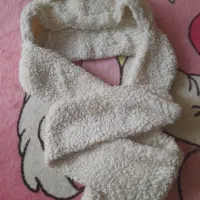 کلاه تدی دخترانه شال گردن سر خود