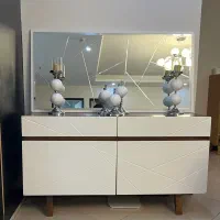 ست کنسول و آینه و‌میز تلوزیون