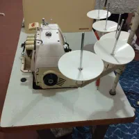 جرخ سردوز صنعتی 5 نخ یاماتا نیمه صنعتی 4 نخ ژانومه|چرخ خیاطی و ریسندگی|بیرجند, |دیوار