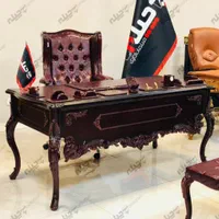 مبلمان اداری کلاسیک با ضمانت ۳ ساله میزمدیریت چوبی|مبلمان اداری|تهران, فاطمی|دیوار
