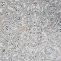 فرش ۹متری ۱۲۰۰ شانه گل برجسته قیطران ۲عددی