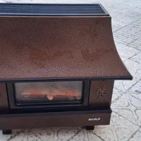 بخاری گازی طرح شومینه|بخاری، هیتر، شومینه|اهر, |دیوار