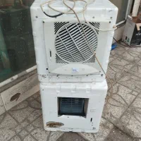 کولر ابی رومیزی 2عدد با موتور نو