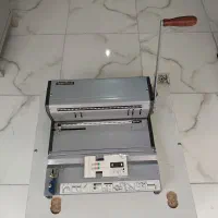 دستگاه سیمی مارپیچ سوپربایند پانچ فنرزن صحافی کتاب