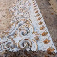 تاج پرده اندازه ۲.۵۰ متر|پرده، رانر، رومیزی|اهواز, شریعتی جنوبی|دیوار