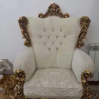 مبل سلطنتی همراه ناهار خوری چهار نفره|مبلمان خانگی و میز عسلی|ورامین, ورامین|دیوار