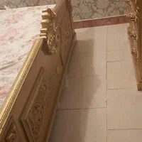 سرویس خواب ۲نفره سلطنتی روکش طلا|تخت و سرویس خواب|تهران, دروازه شمیران|دیوار