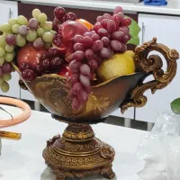 یک عدد میوهخوری به همراه میوههای مصنوعیش|ظروف سرو و پذیرایی|قرچک, شهرک طلائیه|دیوار