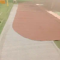 حدود ۸۰ تا ۱۰۰ متر موکت رنگ بندی