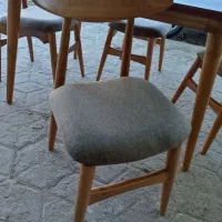 صندلی های پشت گرد|میز و صندلی غذاخوری|شاندیز, |دیوار