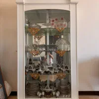 ویترین تمام چوب - بوفه