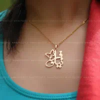 گردنبند کادوی روز زن نقره اسم سفارشی|بدلیجات|اصفهان, قائمیه|دیوار