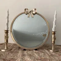 آینه وشعمدان تمام نقره زیرقیمت