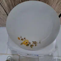 بشقاب گلدار قدیمی