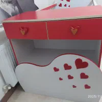 سرویس تخت و کمد و کتابخانه ومیز تحریر و کامپیوتر|تخت و سرویس خواب|رشت, گلباغ نماز|دیوار