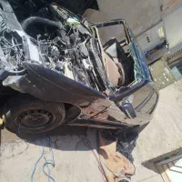 پارس مشکی 93تصادفی|خودرو سواری و وانت|شیراز, شهرک کوشکک|دیوار