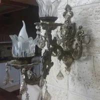 لوستر کلاسیک در حد نو|لوستر و چراغ آویز|مشهد, هنرستان|دیوار