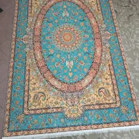 فرشینه بسیار زیبا طرح ابربشم