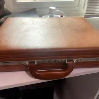 کیف سامسونتی چرم طبیعی اکبند