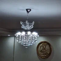 ۳ عدد لوستر کریستالی