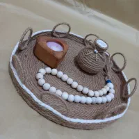 سینی پینترستی کنفی|صنایع دستی و سایر لوازم تزئینی|رشت, عینک|دیوار