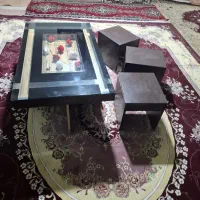 میز وسط و سه عدعد عسلی قیمت ۵ تومن