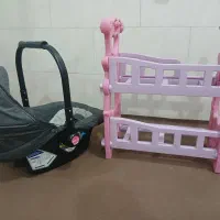 گهواره چوبی تابخور|اسباب و اثاث بچه|تاکستان, |دیوار