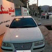 سمند ال ایکس ef7دوگانه فابریک پایه گازسوز مدل ۹۶|خودرو سواری و وانت|ایذه, |دیوار