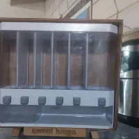 جا حبوباتی بانکه با استند چوبی|ظروف نگهدارنده، پلاستیکی، یک‌بارمصرف|یاسوج, |دیوار