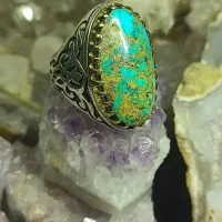 انگشتر فیروزه درشت