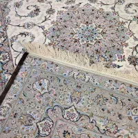 فرش دستباف جفت ۹متری گل ابریشم کاشان|فرش|تهران, شهرک دریا|دیوار
