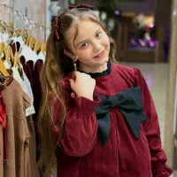 پیراهن اناردون|کفش و لباس بچه|مشهد, ویلاشهر|دیوار