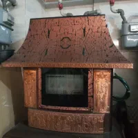 بخاری طرح شومینه