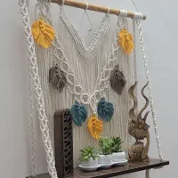 شلف زیبا مکرومه