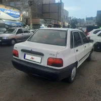 پراید مدل ۹۰ سفید داشبورد جدید سالم