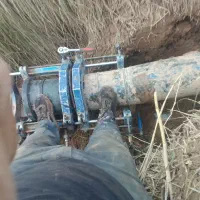 جوشکاری لوله های پلی اتیلن