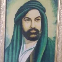 تابلو دست بافت بی نقص عکس مولا علی|کلکسیون اشیاء عتیقه|تهران, عبدل‌آباد|دیوار