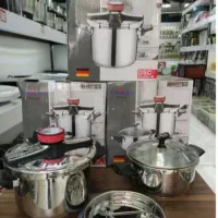 زودپز دوقلو یونیک اصلی آلمان5\7کف چدن و(بخارپز)|ظروف پختوپز|بروجرد, |دیوار