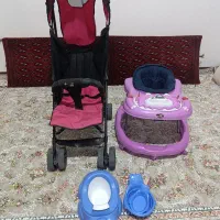 کالسکه، روروئک و توالت فرنگی کودک