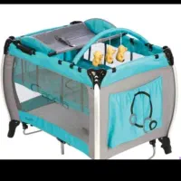 ست کامل تخت و پارک و روروئک و کریر برند کاپلا