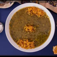 اش سبزی یونجه مقوی داغ وپخت روز (اماچو کرمونی)