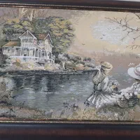 تابلو سایز بزرگ بسیار شیک قاب نو