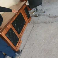 میز تحریر اداره|میز تحریر و کامپیوتر|سراب, |دیوار