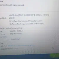 لب تاپ ci7 توشیبا نسل سوم|رایانه همراه|همدان, |دیوار