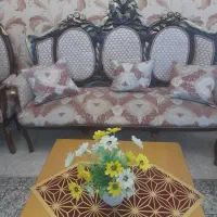 مبل استیل ۹نفره سالم وتمیز