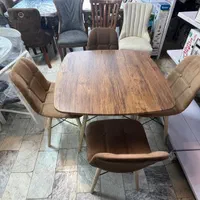 میز نهارخوری پارچه ای پایه راش ناهارخوری|میز و صندلی غذاخوری|کرمانشاه, |دیوار