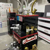 تجهیزات آشپزخانه شیر هود رومیزی شیشه و استیل سینک